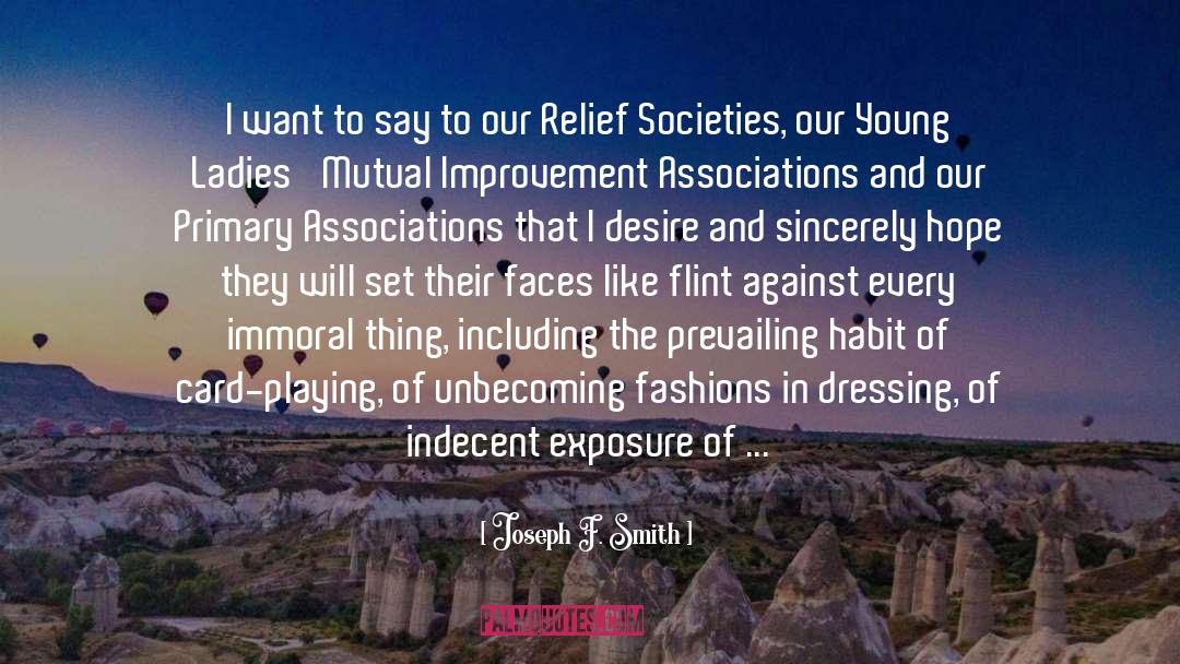 Joseph F. Smith Quotes: I want to say to