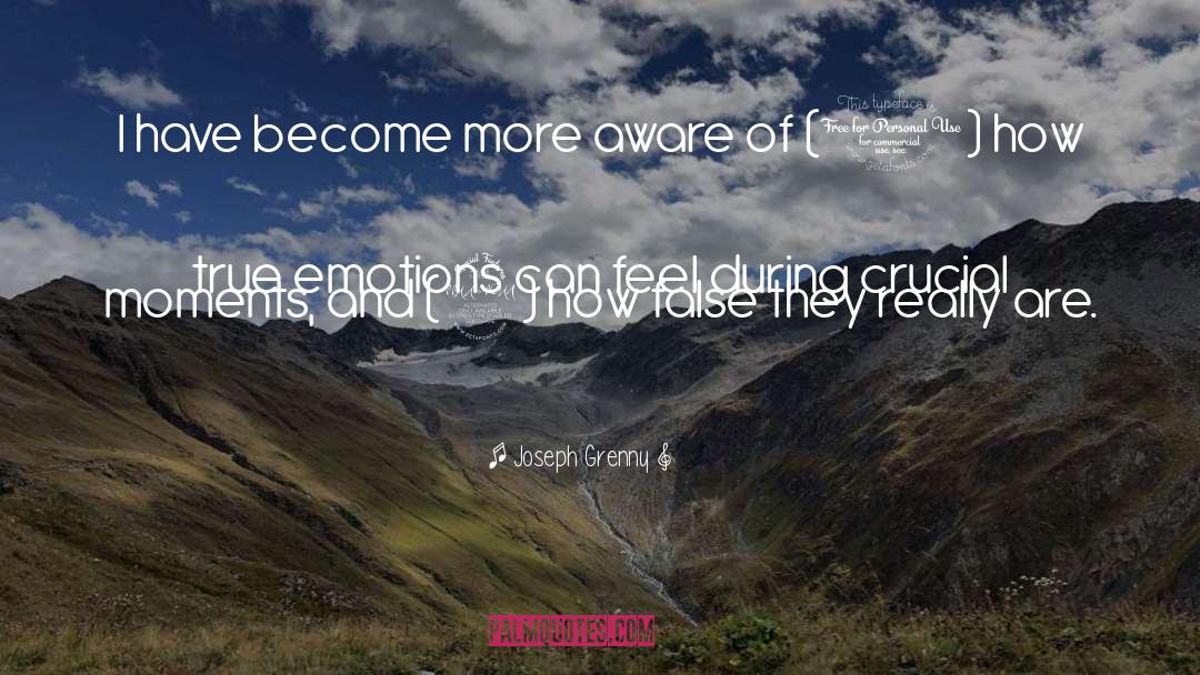 Joseph Grenny Quotes: I have become more aware