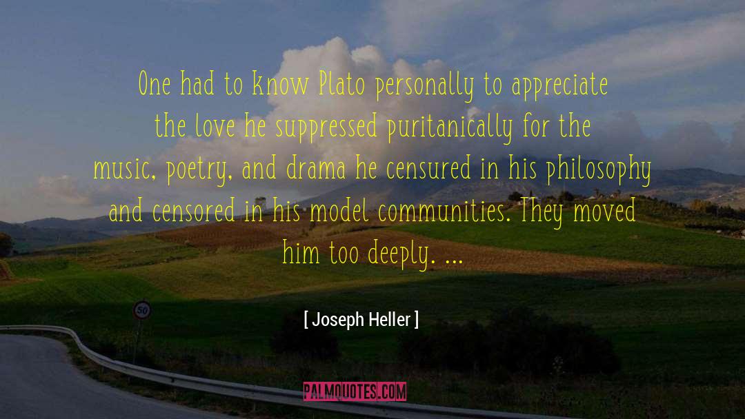 Joseph Heller Quotes: One had to know Plato