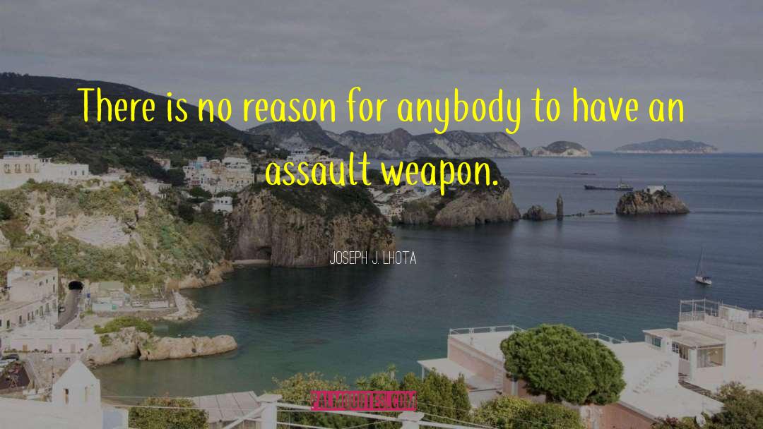Joseph J. Lhota Quotes: There is no reason for