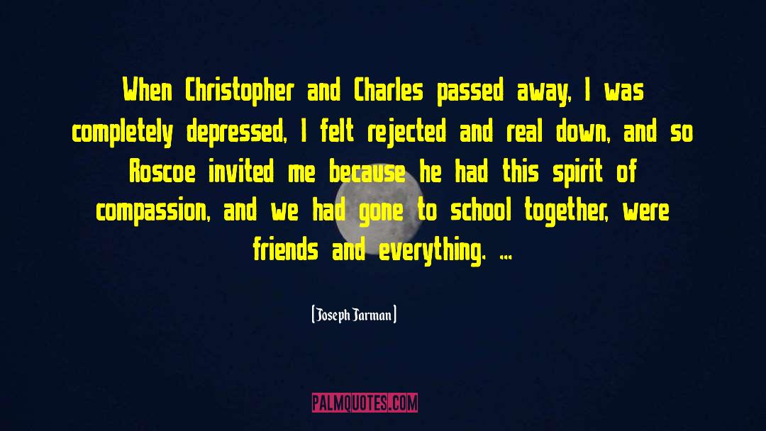 Joseph Jarman Quotes: When Christopher and Charles passed