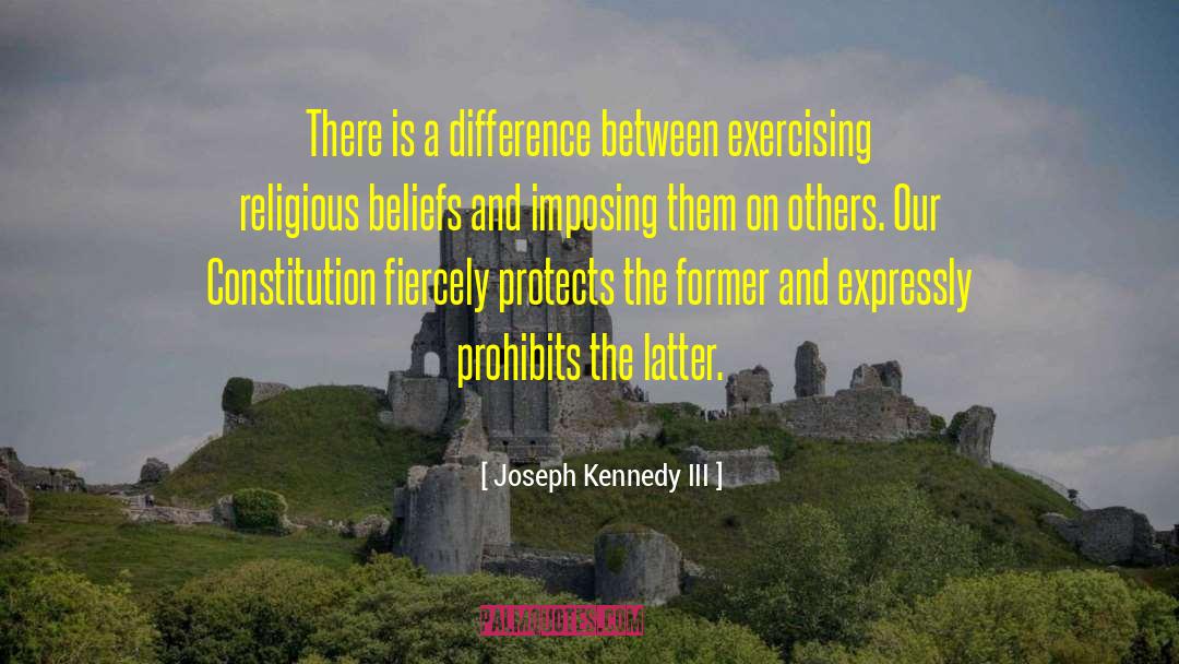 Joseph Kennedy III Quotes: There is a difference between