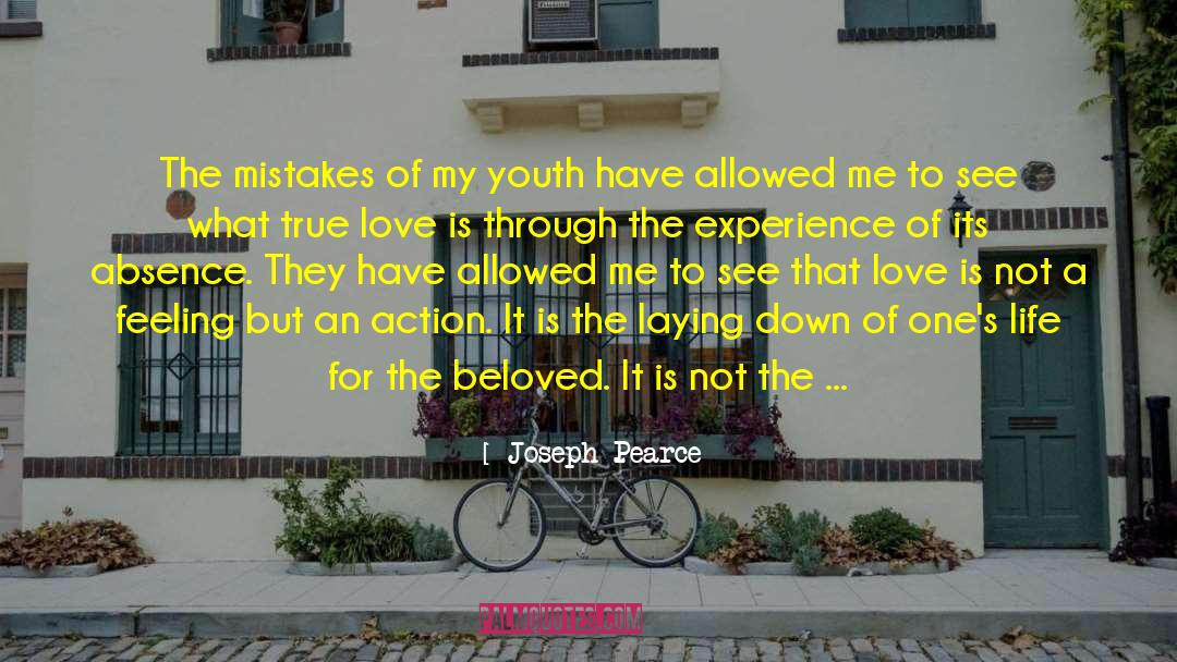 Joseph Pearce Quotes: The mistakes of my youth