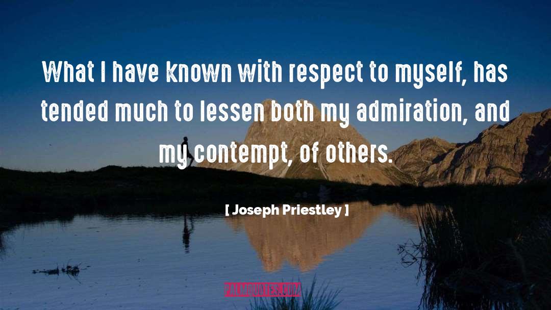 Joseph Priestley Quotes: What I have known with