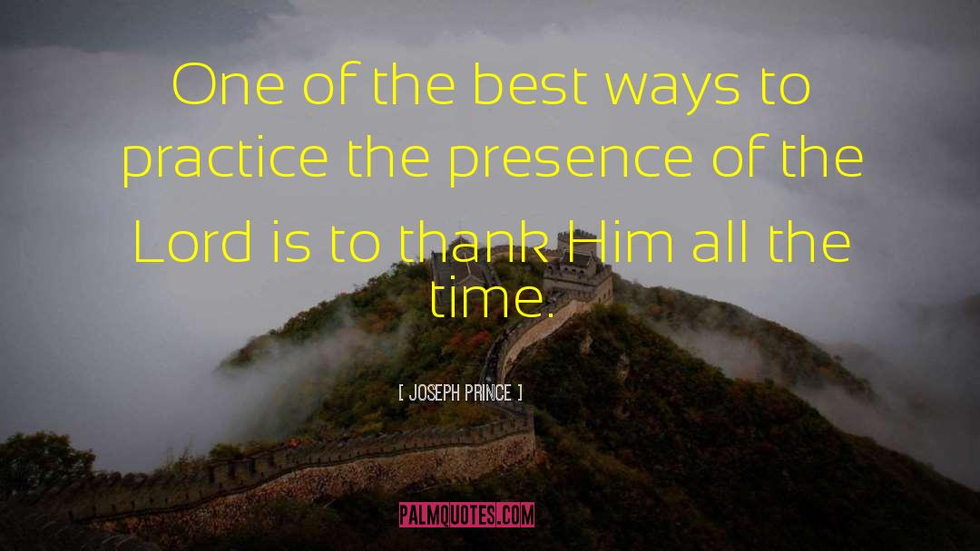 Joseph Prince Quotes: One of the best ways