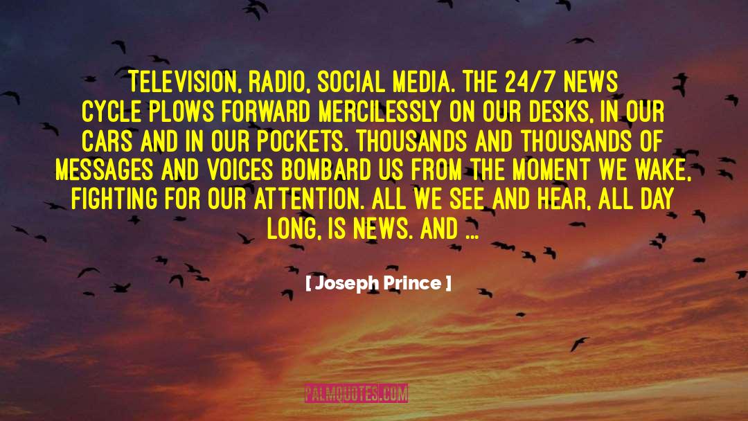 Joseph Prince Quotes: Television, radio, social media. The