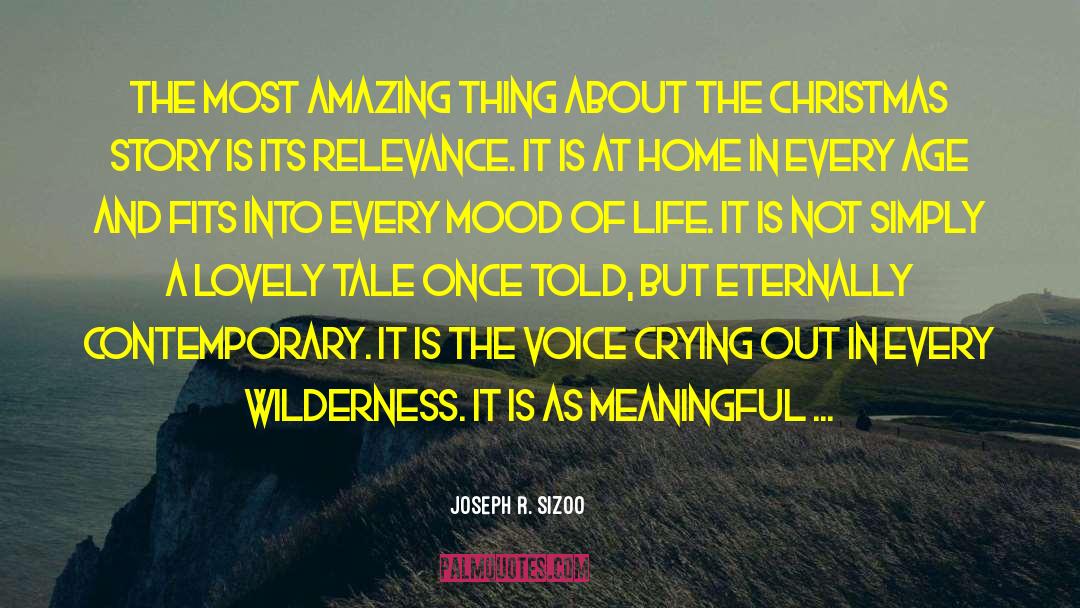 Joseph R. Sizoo Quotes: The most amazing thing about