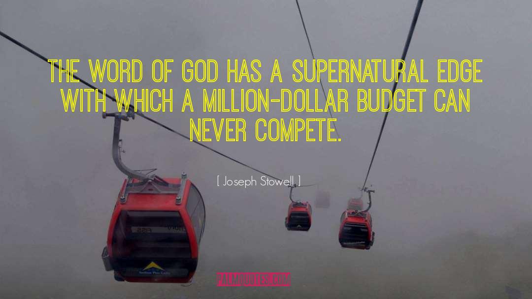 Joseph Stowell Quotes: The Word of God has