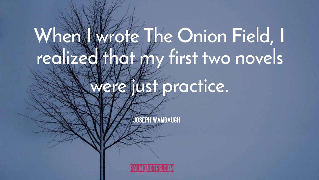 Joseph Wambaugh Quotes: When I wrote The Onion