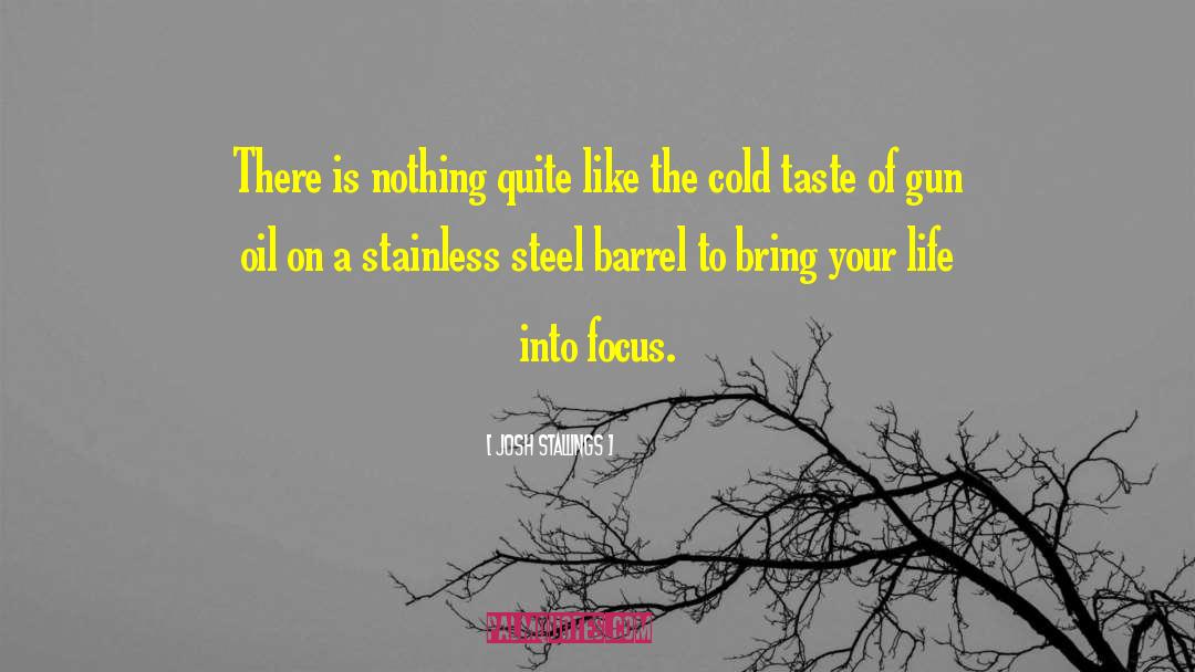 Josh Stallings Quotes: There is nothing quite like