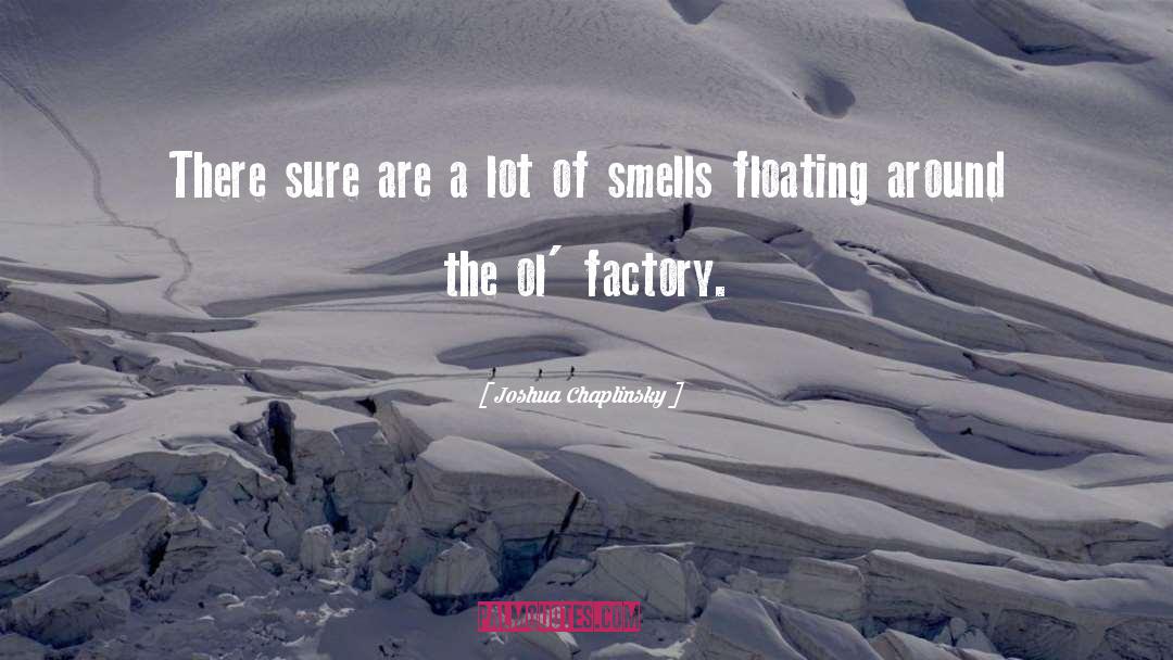 Joshua Chaplinsky Quotes: There sure are a lot