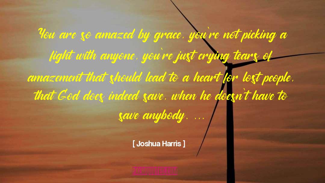 Joshua Harris Quotes: You are so amazed by