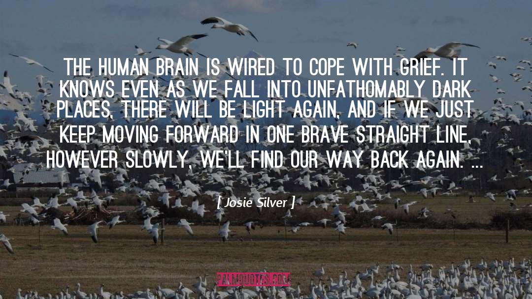 Josie Silver Quotes: The human brain is wired