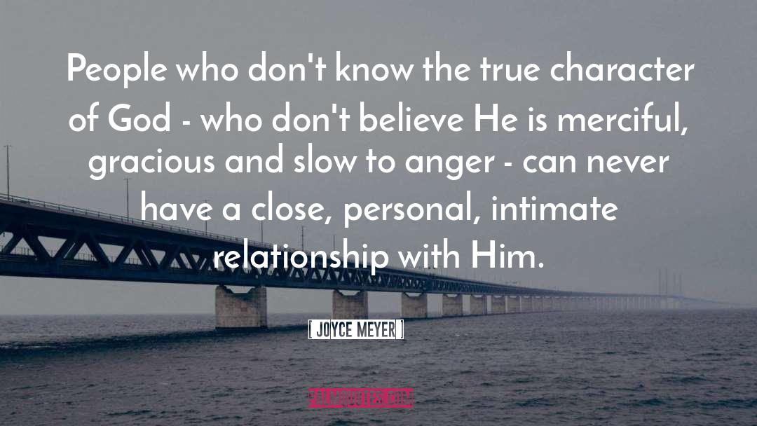 Joyce Meyer Quotes: People who don't know the