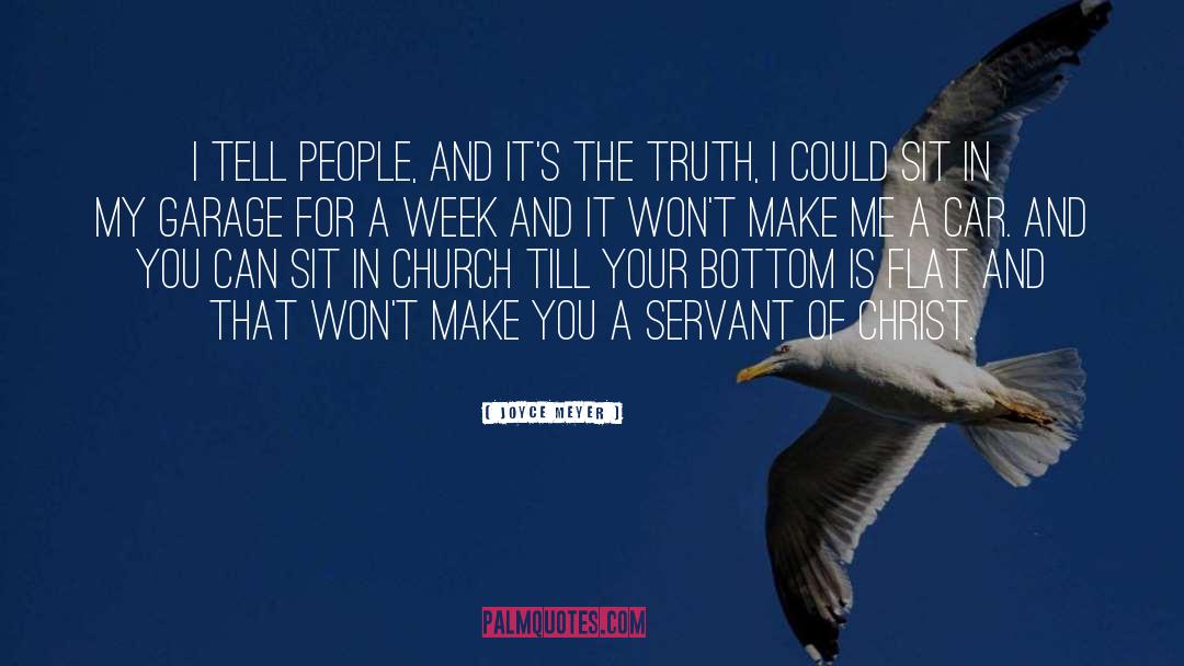 Joyce Meyer Quotes: I tell people, and it's