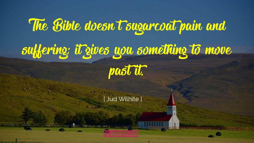 Jud Wilhite Quotes: The Bible doesn't sugarcoat pain