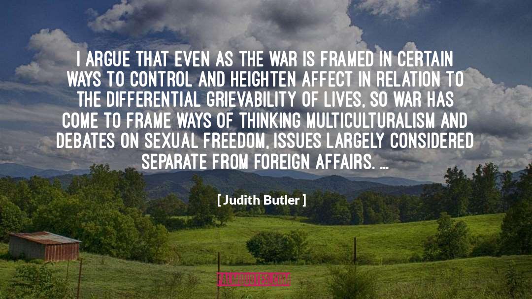 Judith Butler Quotes: I argue that even as