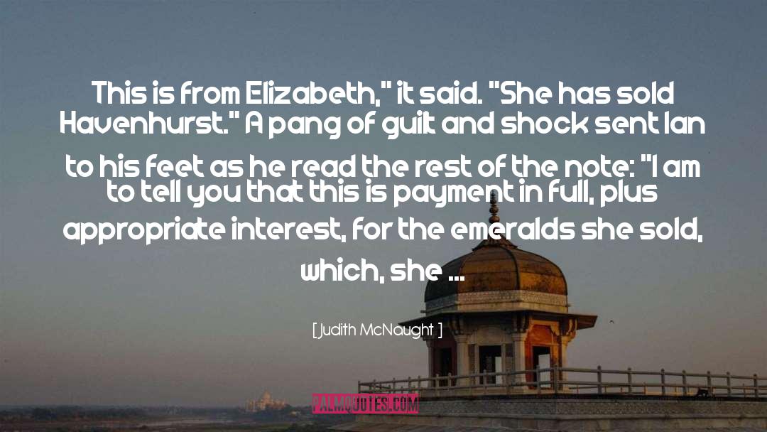 Judith McNaught Quotes: This is from Elizabeth,