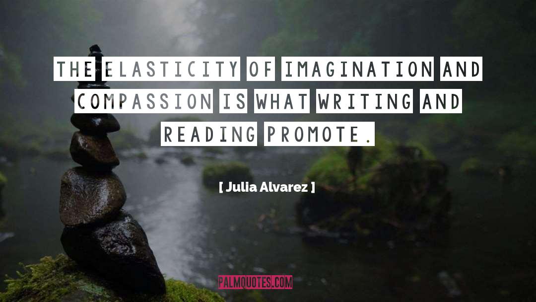 Julia Alvarez Quotes: The elasticity of imagination and