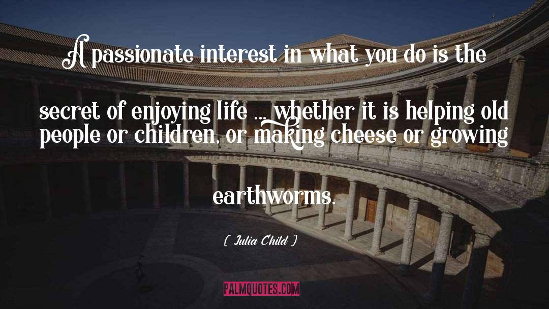 Julia Child Quotes: A passionate interest in what