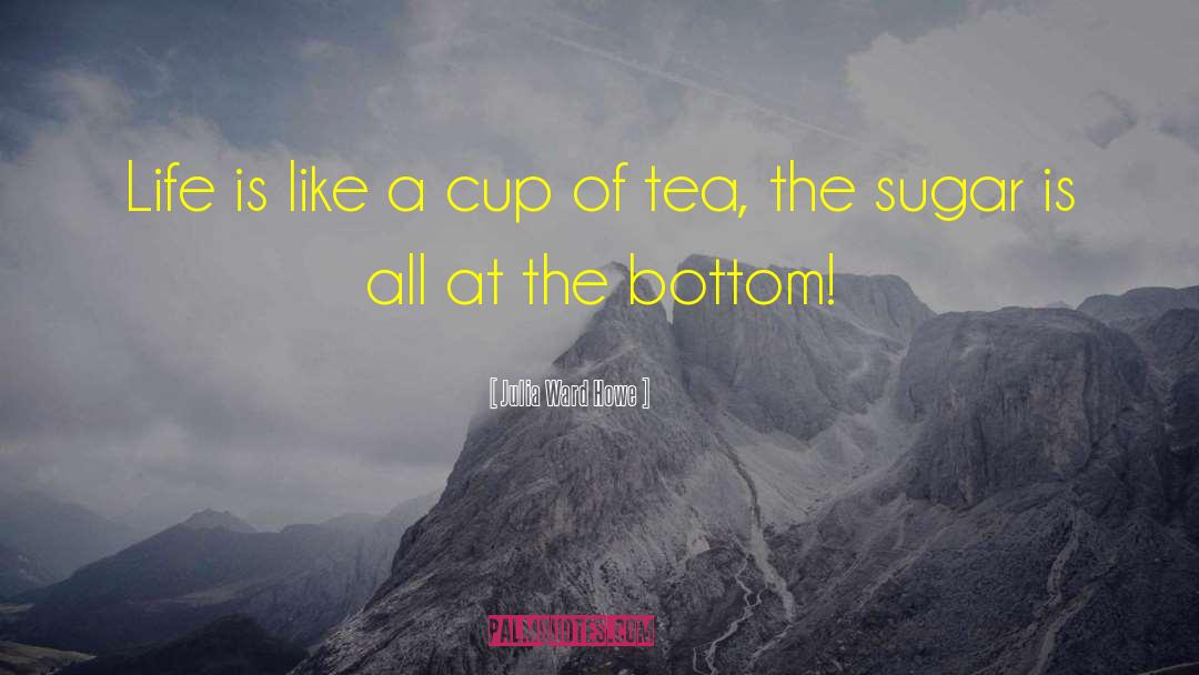 Julia Ward Howe Quotes: Life is like a cup