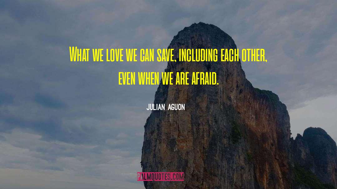 Julian Aguon Quotes: What we love we can