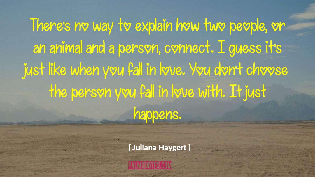 Juliana Haygert Quotes: There's no way to explain