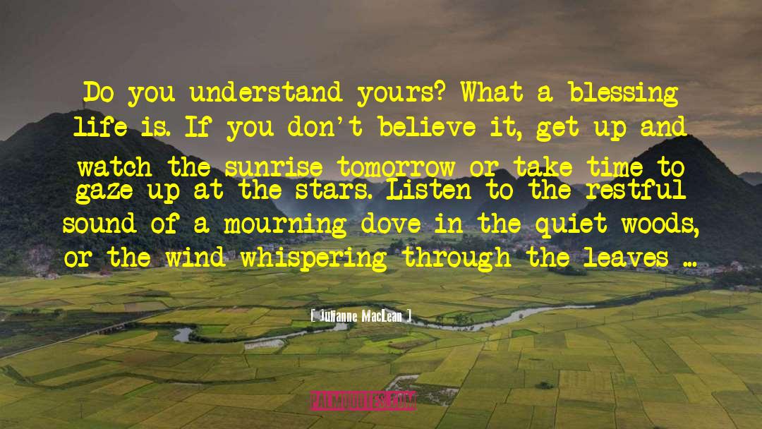 Julianne MacLean Quotes: Do you understand yours? What