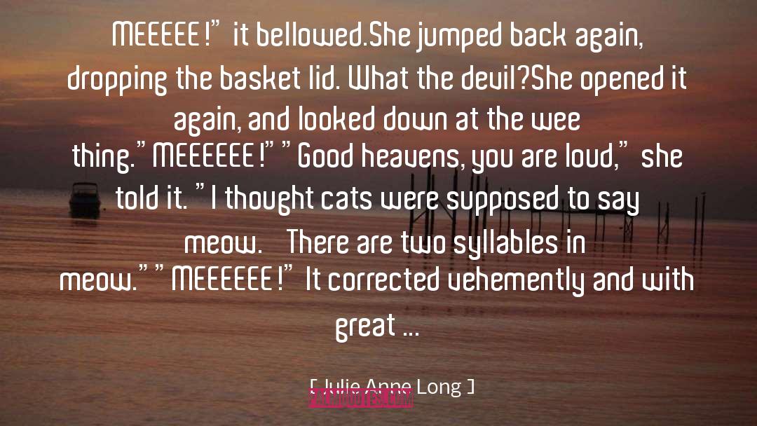 Julie Anne Long Quotes: MEEEEE!