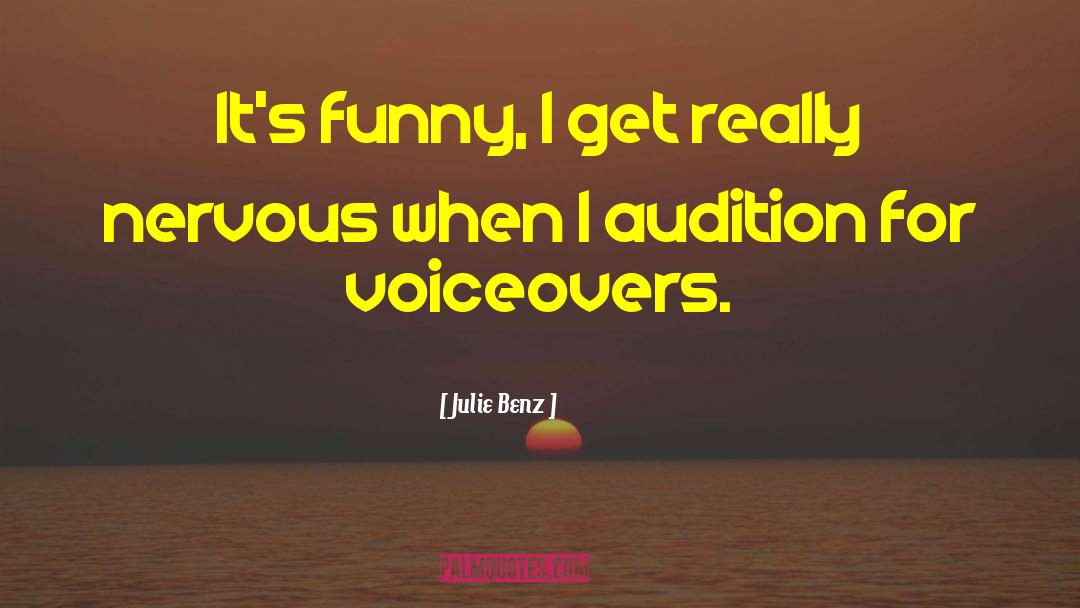 Julie Benz Quotes: It's funny, I get really