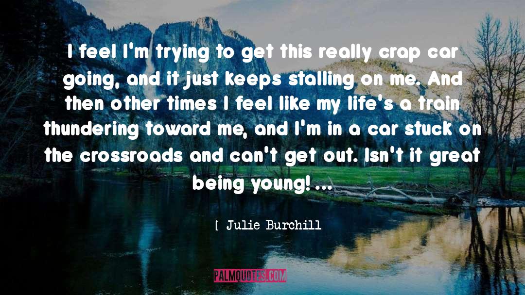 Julie Burchill Quotes: I feel I'm trying to