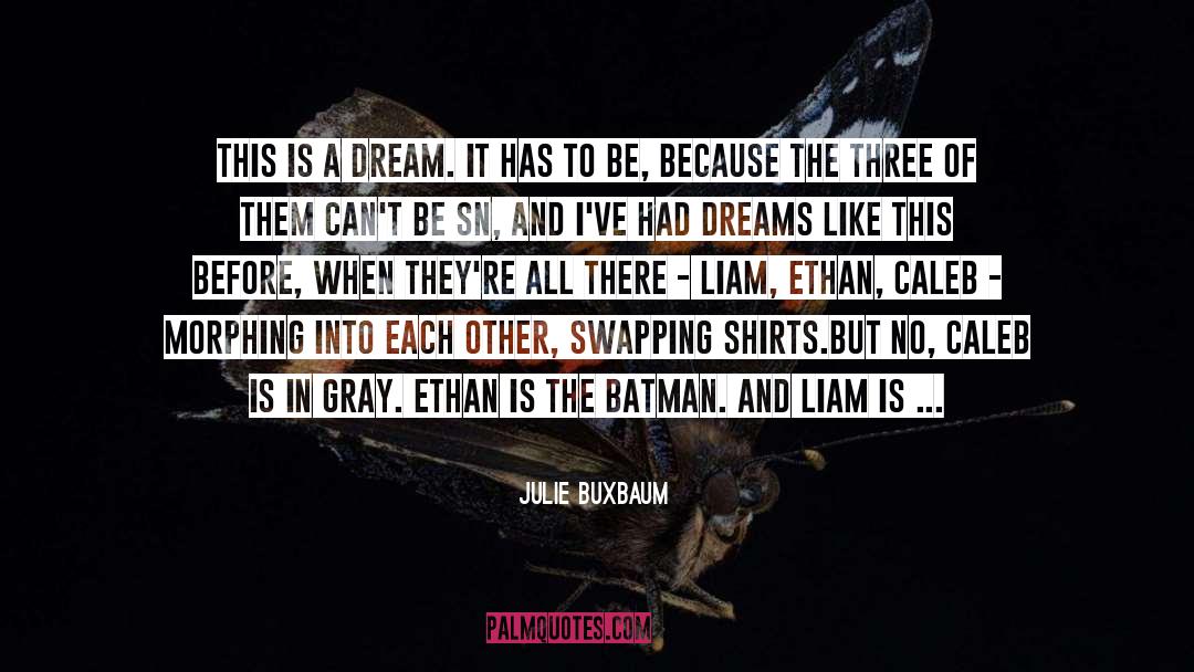 Julie Buxbaum Quotes: This is a dream. It