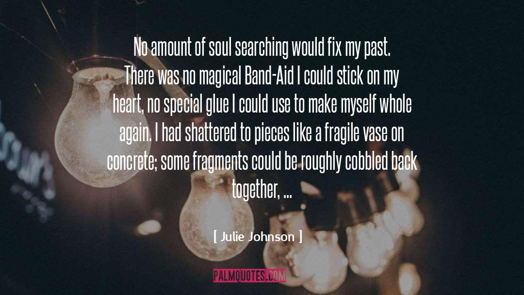 Julie Johnson Quotes: No amount of soul searching