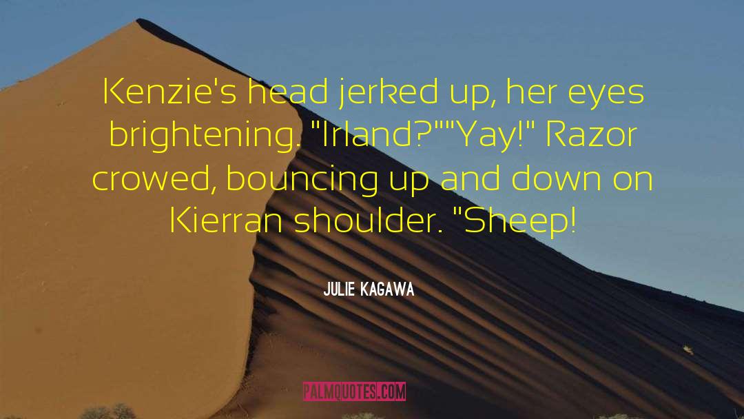 Julie Kagawa Quotes: Kenzie's head jerked up, her