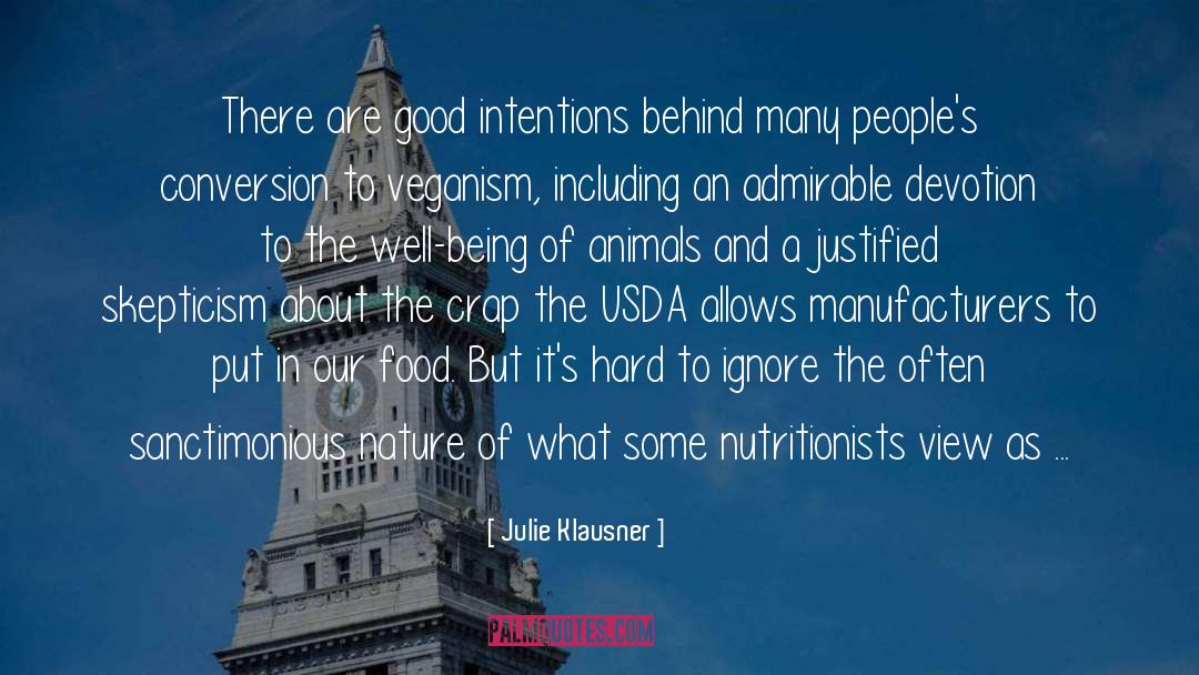 Julie Klausner Quotes: There are good intentions behind