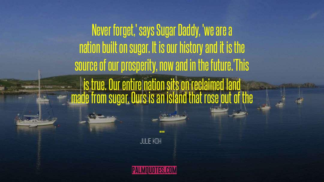 Julie Koh Quotes: Never forget,' says Sugar Daddy,