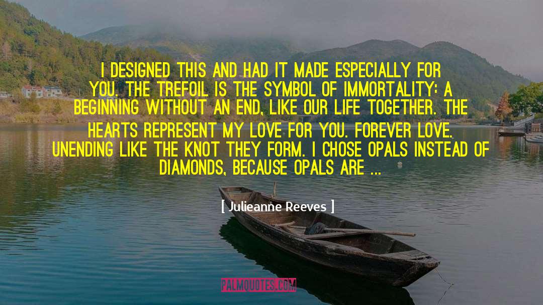 Julieanne Reeves Quotes: I designed this and had