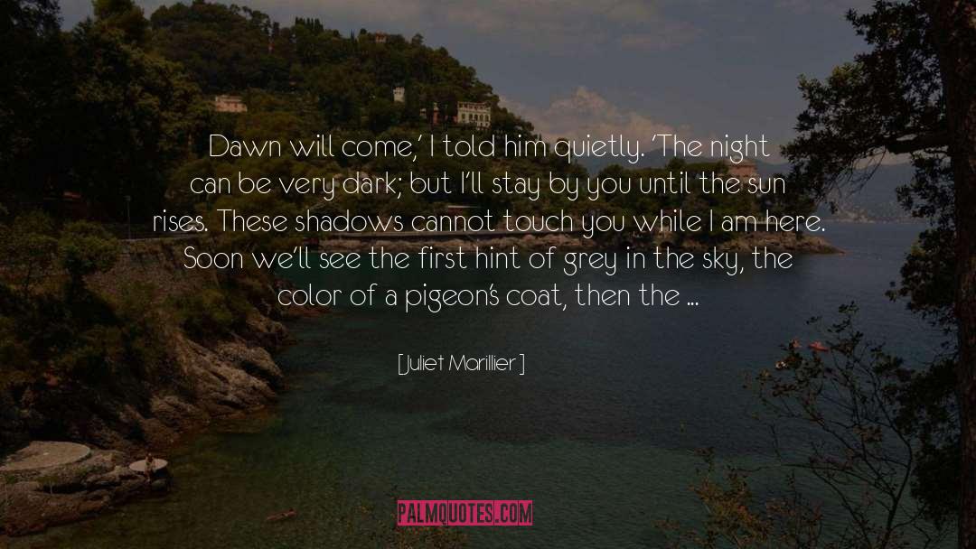 Juliet Marillier Quotes: Dawn will come,' I told
