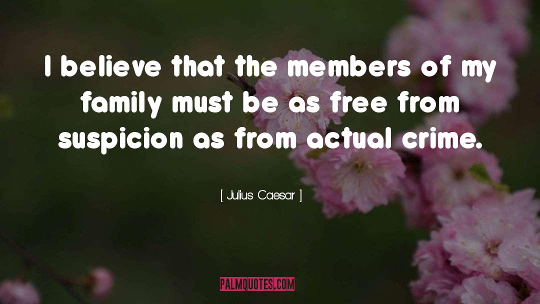 Julius Caesar Quotes: I believe that the members