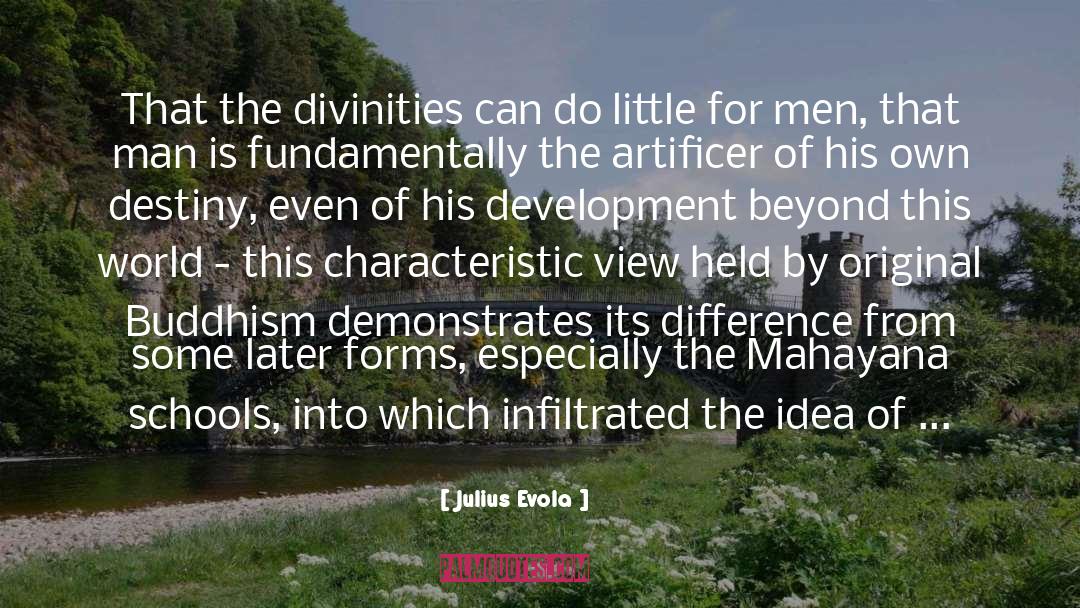 Julius Evola Quotes: That the divinities can do