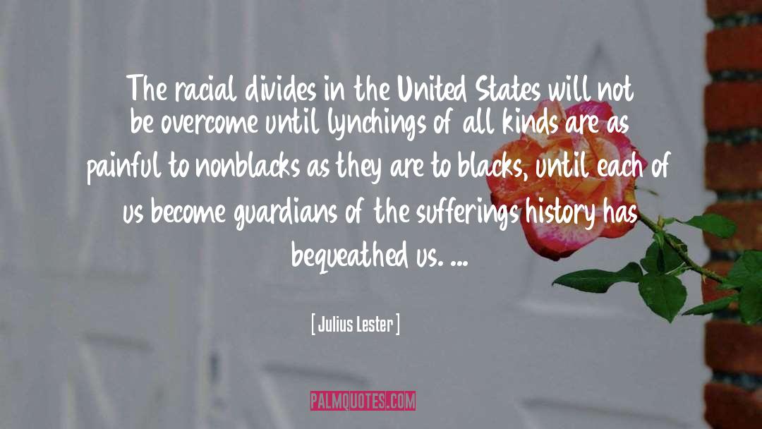 Julius Lester Quotes: The racial divides in the