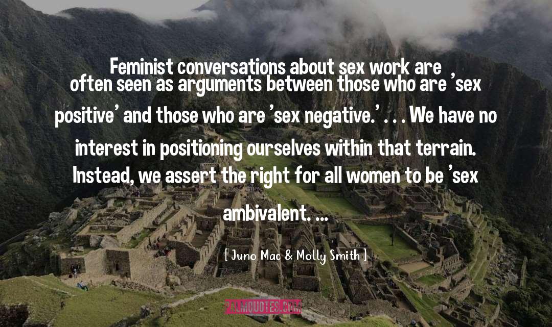 Juno Mac & Molly Smith Quotes: Feminist conversations about sex work
