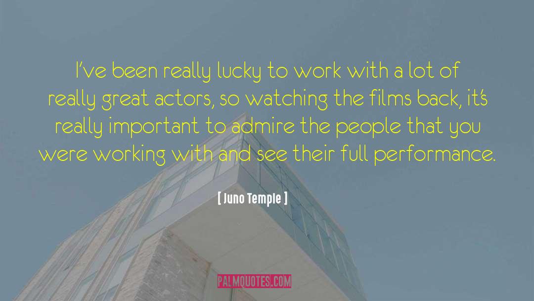 Juno Temple Quotes: I've been really lucky to