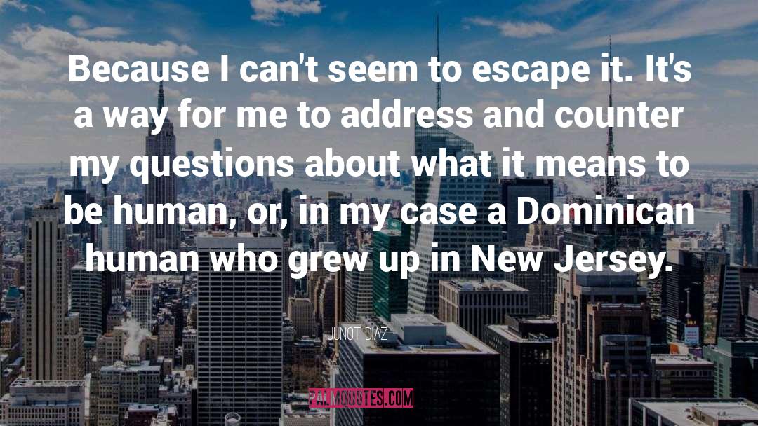 Junot Diaz Quotes: Because I can't seem to