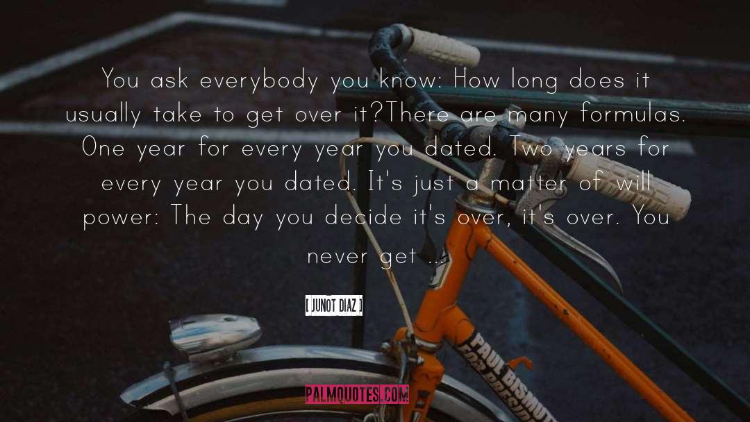 Junot Diaz Quotes: You ask everybody you know: