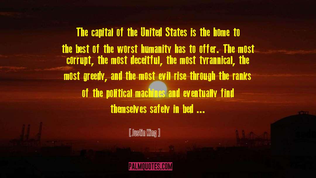 Justin King Quotes: The capital of the United