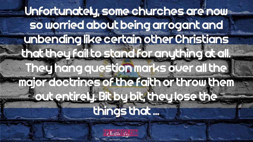 Justin Lee Quotes: Unfortunately, some churches are now