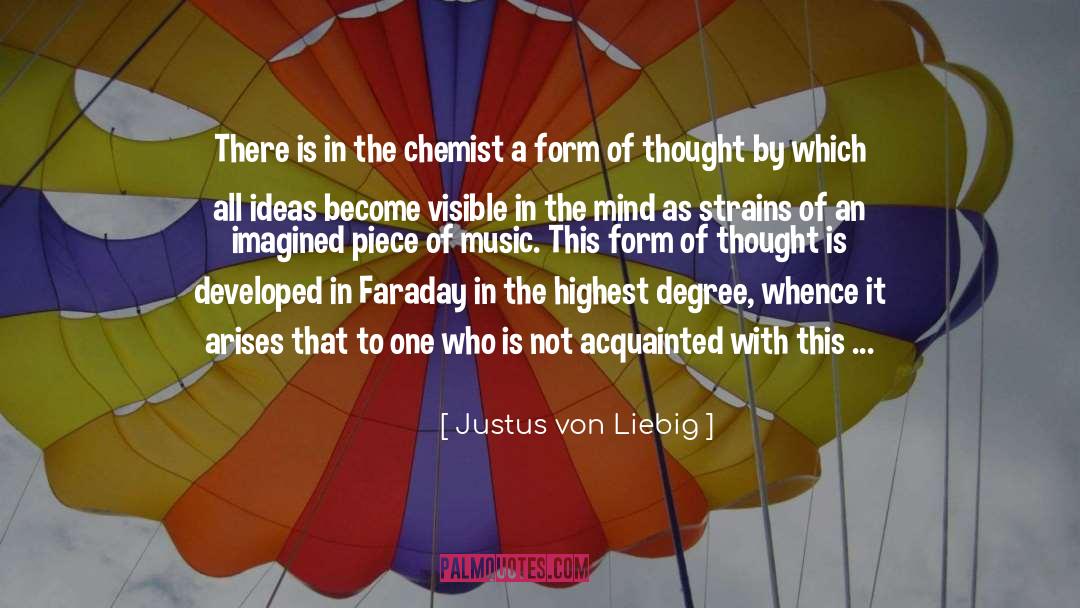 Justus Von Liebig Quotes: There is in the chemist