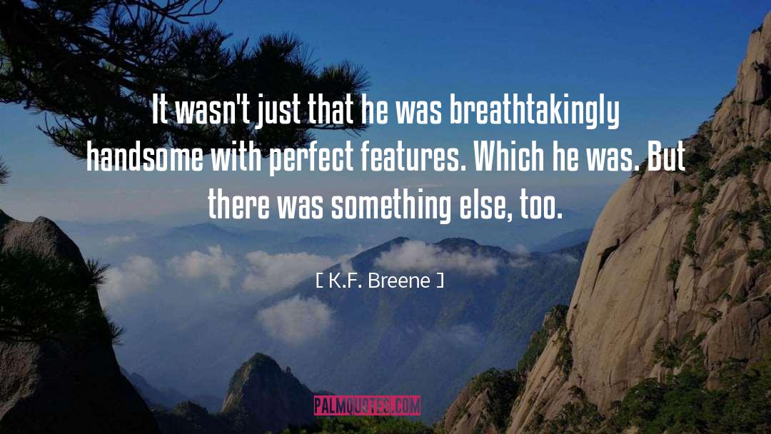 K.F. Breene Quotes: It wasn't just that he