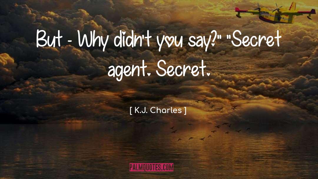 K.J. Charles Quotes: But - Why didn't you